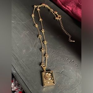 You’re My Soulmate Star Moon Album Necklace
